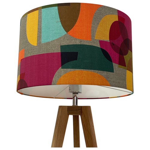 Lampshade bright abstract - lampshade, mid
