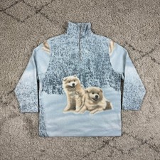 VTG quarter-zip fleece