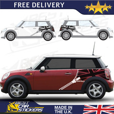 Union Jack Zipper Side Decal