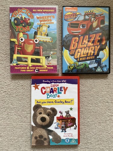 Childrens pre school dvds - 3, x