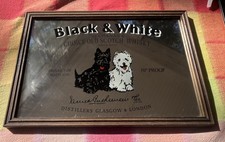 Vintage black white whiskey - white,