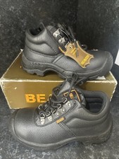 Beaver Black Works Boots Steel
