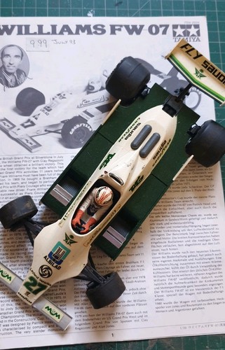 Built tamiya williams - tamiya, 1:20