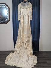 Vintage 1940s liquid - liquid, satin
