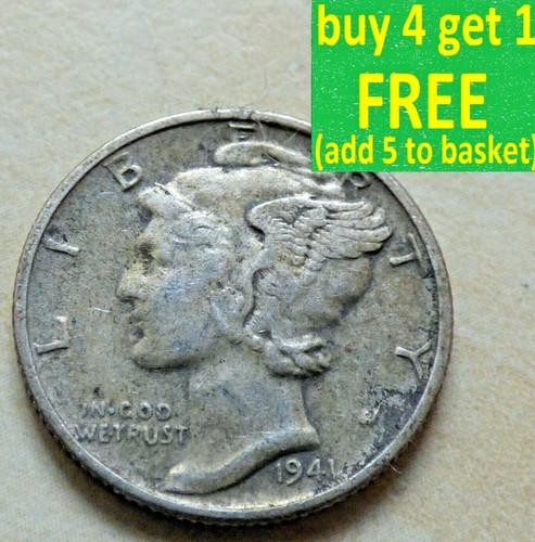 Usa dime mercury liberty - usa,