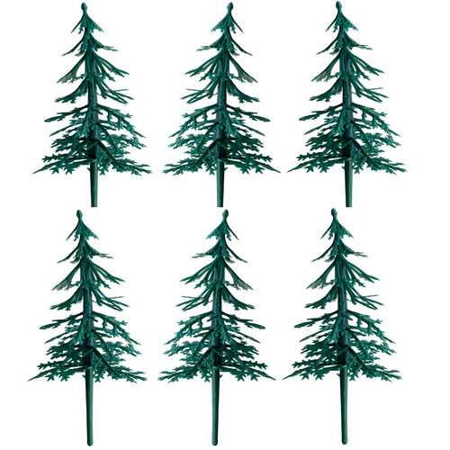 Christmas tree cake topper set - cake,