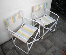 1970s Pair Camping Chair Made