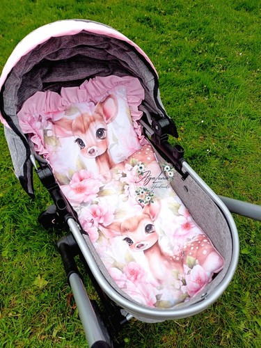 Dolls pram bedding set - set, colours