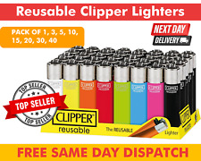 10 X Clipper Lighters