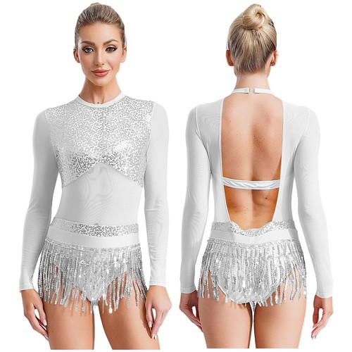 Womens sparkly sequin - sequin, tassel