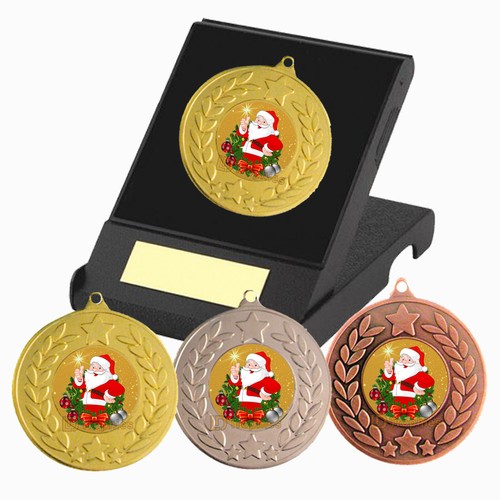 Christmas medal box - christmas, in