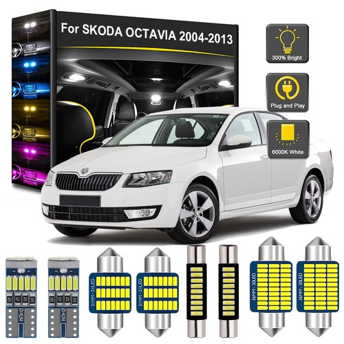 9pcs led interior - light, bulbs