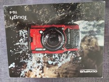 Olympus TG6 Rugged Waterproof Compact Camera 12MP  Red