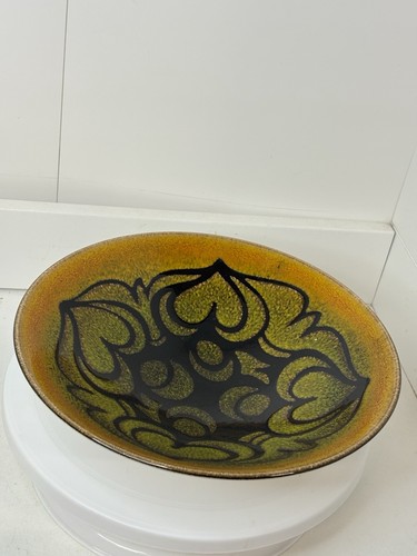 Shallow poole bowl pottery - shallow,