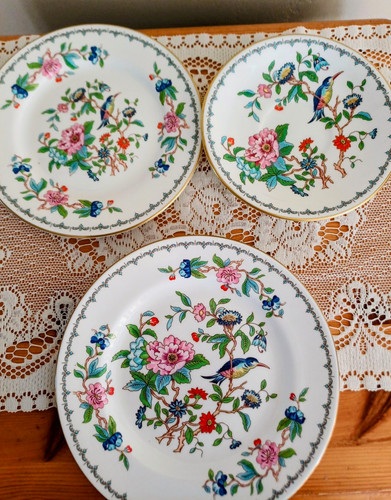 Aynsley pembroke china plates - aynsley,