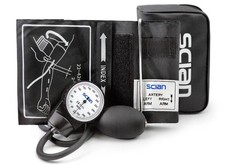 Aneroid Sphygmomanometer Manual Blood Pressure Reader Universal Cuff With D-Ring