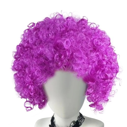 Curly afro fancy dress wigs - afro,