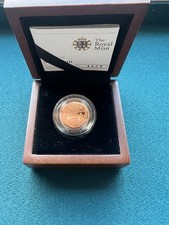 2012 Gold Full Proof Sovereign Coin Fully Boxed with Certificate of Authenticity