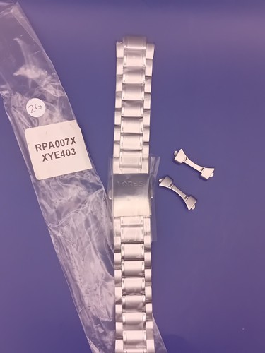 Lorus new stainless bracelet - new,