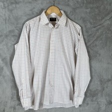 Vintage Witcher Checked Shirt Mens 16” Country Wear Made In Britain Long Sleeve