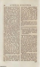 MRS. THOMAS, THE CELEBRATED CORINNA. AN ORIGINAL ARTICLE FROM THE ANNUAL REGISTE