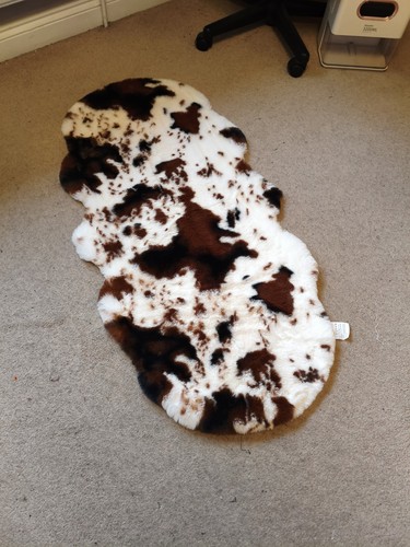 New furry cow skin effect - new,