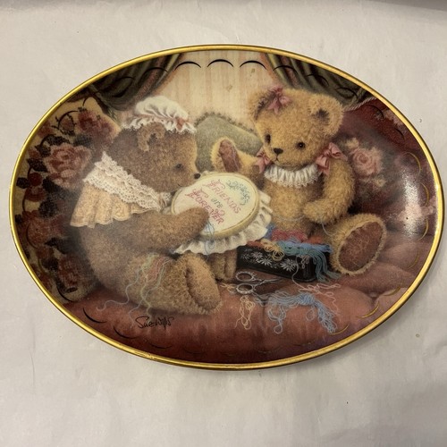 Vtg franklin mint teddy bear - vtg,