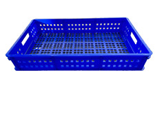 5 x Blue Bakery Trays Cake Bakery Dough Trays Pastry Cooling - 755 x 455 x 120mm