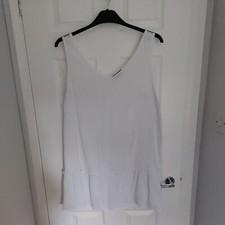 Women's White 100% Cotton