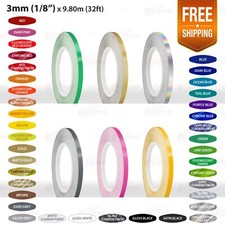 Roll PIN STRIPE Car PinStriping DIY Trim Line Adhesive TAPE Decal Vinyl Stickers