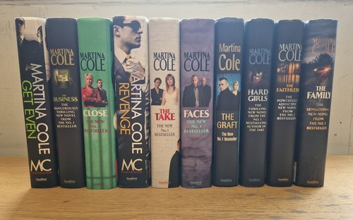 Martina cole hardback books - hardback,