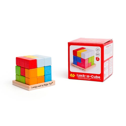 Bigjigs toys lock cube - bigjigs,