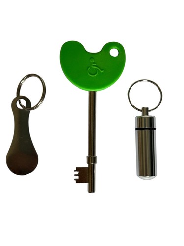Radar disabled toilet key - radar,