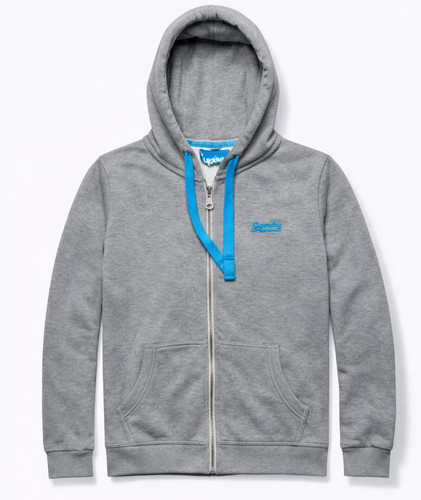 Superdry grey blue zip - superdry,