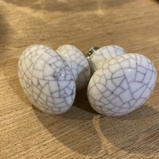 Crackle Glaze Cabinet Knobs