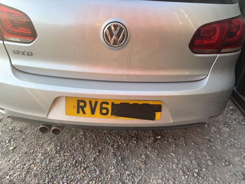 Volkswagen golf mk6 - mk6, rear