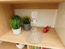 Beautiful Cut Glass Ships