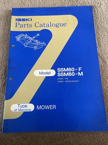 Iseki parts catalogue - iseki,