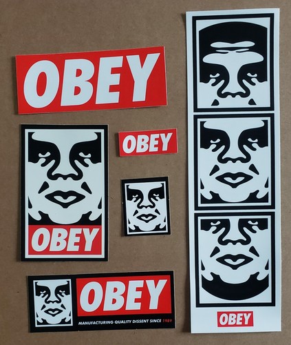 Large printed obey - large,