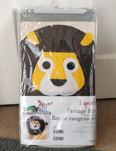 Sprouts lion fabric storage - 3,