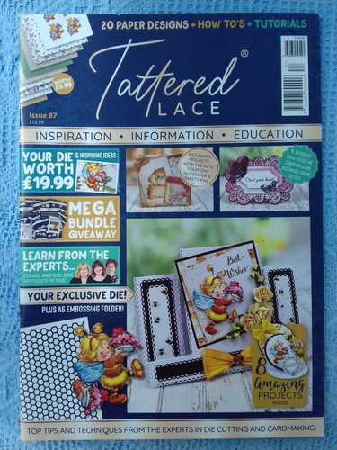 Tattered lace magazine issue - lace,