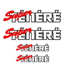 Yamaha XT 750 Super Tenere Matching Decal Set 2 Tone.