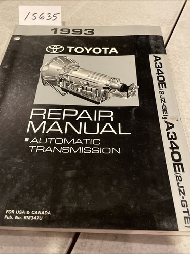 1993 toyota a340e - a340e, (2jz-ge)