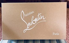 Empty Christian Louboutin Shoe