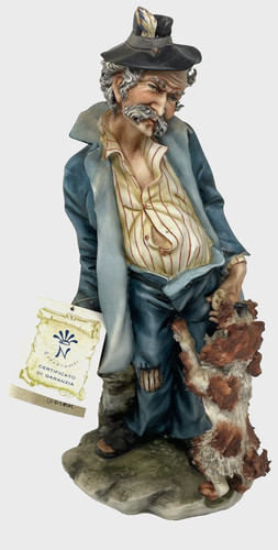 Vintage capodimonte figurine - vintage,