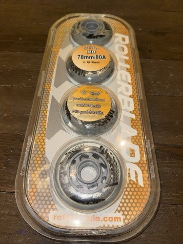 Rollerblade wheels 80a 78mm - rb,