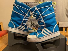 ADIDAS honey winter w  Snow Boots  Synthetic Womens UK8 blue ?
