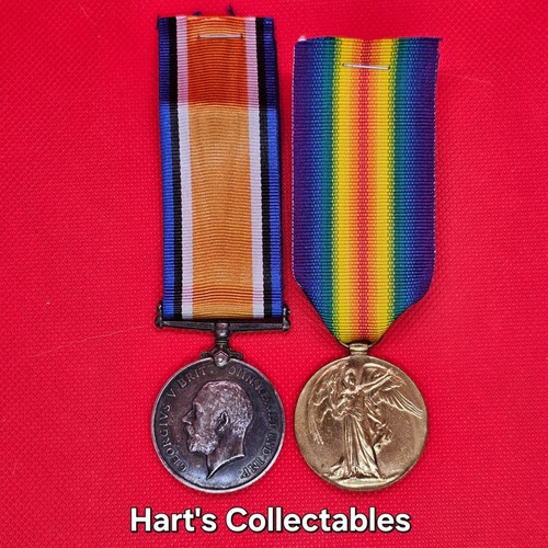 Ww1 medal pair ribbons 5845 - pair, &