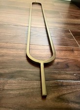 Gold Oval 12mm Solid Steel