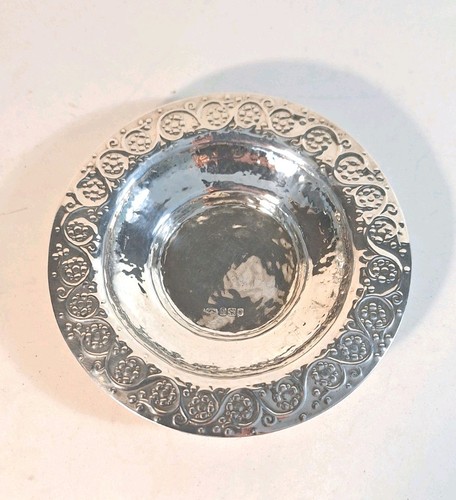 Arts crafts silver bowl - crafts,